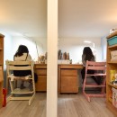 品川区 K邸 マンションリノベーション「3人娘と暮らすためのリノベーション」の写真 子ども部屋