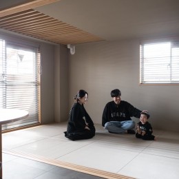 ホテルのような空間に日本の伝統美と温もりを加えたリノベーション (和室)
