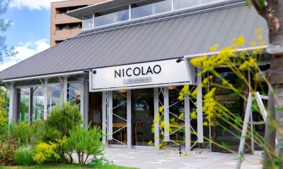 NICOLAO Coffee and Sandwich KUSATSU COCORIVA　草津川跡地の飲食店リノベーション