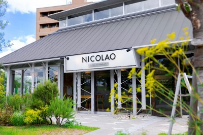 外観 (NICOLAO Coffee and Sandwich KUSATSU COCORIVA　草津川跡地の飲食店リノベーション)