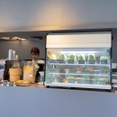 NICOLAO Coffee and Sandwich KUSATSU COCORIVA　草津川跡地の飲食店リノベーションの写真 レジカウンター