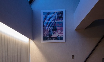 北新宿・K house 〜織物壁紙とブラインドとオリジナル造作家具と光で満たしたマンション部分リノベーション〜
