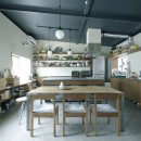 自宅・料理教室・ショールームの三役をこなす築40年の写真 キッチン