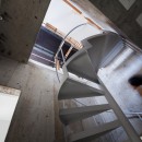 白山の住宅(リノベーション)の写真 螺旋階段