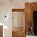 余白のある空間との繋がり　和歌山橋本の家の写真 リビング