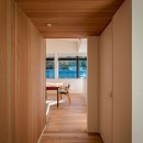 余白のある空間との繋がり　和歌山橋本の家の写真 リビングダイニング