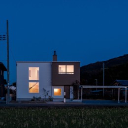 余白のある空間との繋がり　和歌山橋本の家 (外観)