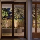 鎌倉扇ヶ谷の住宅の写真 テラスの夜景