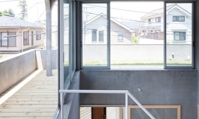 吉祥寺の住宅（リノベーション） (階段)