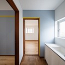 津田山の二世帯住宅(リノベーション)の写真 洗面室
