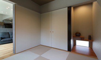 FLAT〜四季折々の風景を楽しむ平屋〜 (和室)