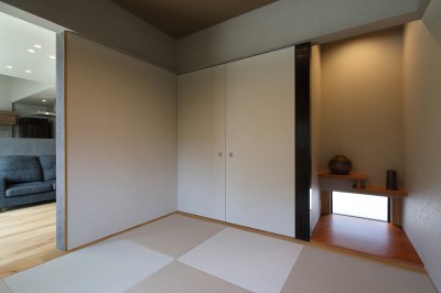 和室 (FLAT〜四季折々の風景を楽しむ平屋〜)