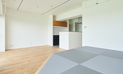 176.Kawaguchi House (リビングダイニング)