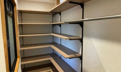 玄関収納｜やわらかい雰囲気のマンションリノベ