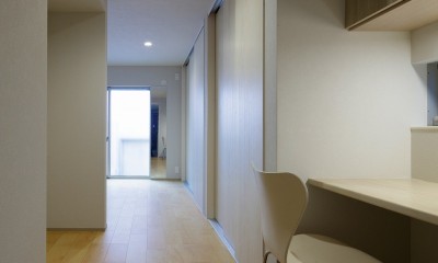 旗の台の家/House in Hatanodai (書斎)