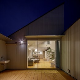 旗の台の家/House in Hatanodai (テラス)