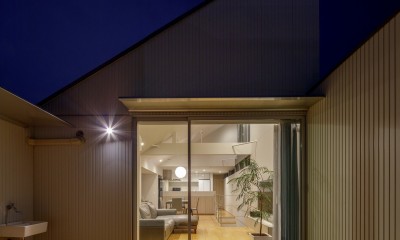 旗の台の家/House in Hatanodai (テラス)