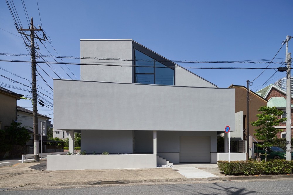 上野毛の家/ House in Kaminoge (外観)