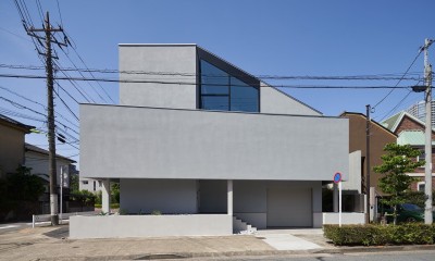 上野毛の家/ House in Kaminoge (外観)