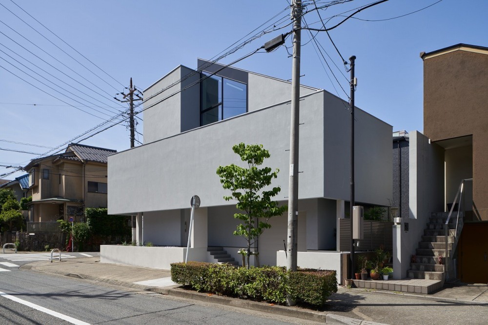 上野毛の家/ House in Kaminoge (外観)