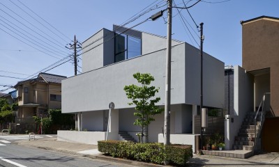 上野毛の家/ House in Kaminoge (外観)