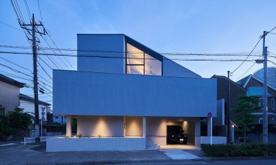 上野毛の家/ House in Kaminoge (外観)