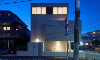 上野毛の家/ House in Kaminoge (外観)