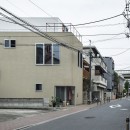 まちと住む、立体的なワンルームの家（氷川町）の写真 外観1