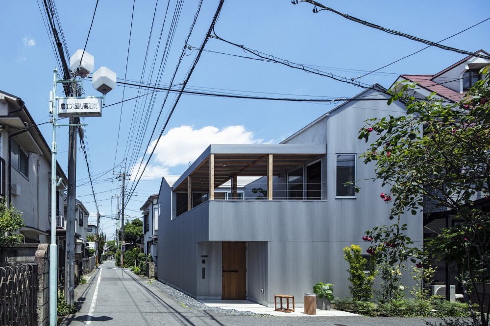 外と暮らす都市の家（小金井の住宅） (外観1)