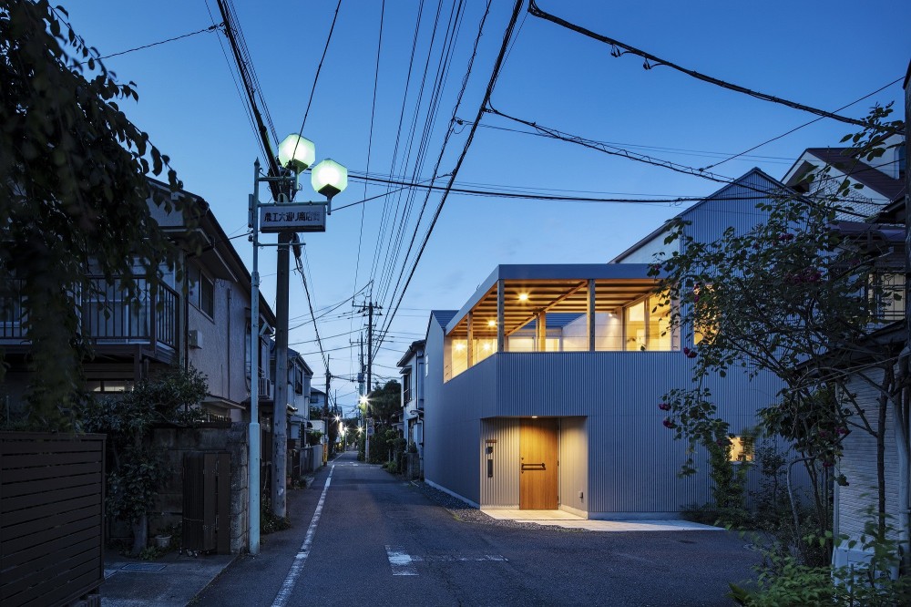 外と暮らす都市の家（小金井の住宅） (外観3)