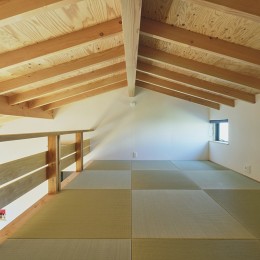 「私の巣」山小屋のような平屋 (ロフト)