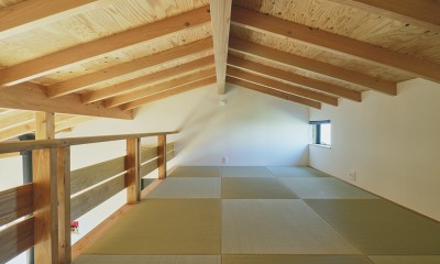 「私の巣」山小屋のような平屋 (ロフト)