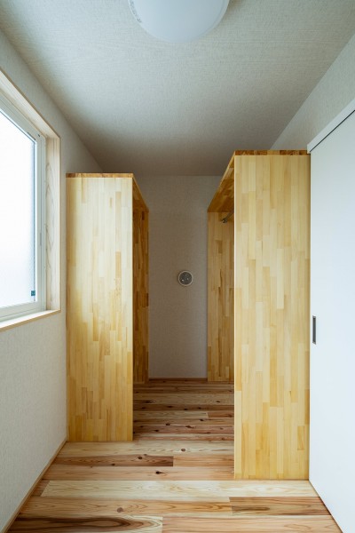 ウォークインクローゼット」 リノベーション、注文住宅の施工事例写真