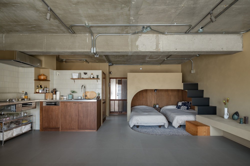 遊郭建具と暮らす - マンションリノベーション事例|SUVACO(スバコ)