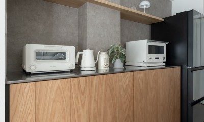 セミオーダーキッチンが主役のこだわり空間 - マンション