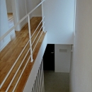 借景を取り込む家の写真 階段