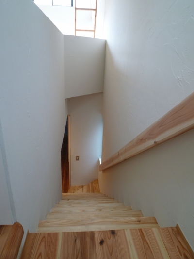 階段 (「狭小地域の家＠現代京町家」)