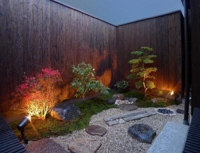 モダン建築に取り入れた 趣のある日本庭園 Suvaco スバコ