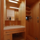 三山の家　－コンパクトで高密度の空間を実現－の写真 洗面脱衣室