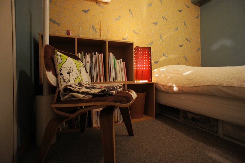 ベッドルーム事例：寝室1（『SAKU』 ― カラー・リノベーション）