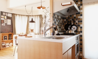 キッチン｜K邸・こだわりの家具と一緒に楽しむ住まい