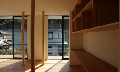 金沢文庫の家 (二階リビング)