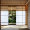 日本家屋のリノベーションの写真 和室