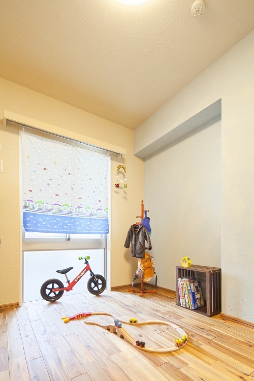 子供部屋事例：男の子がわくわくする子供部屋（横浜市W様邸 ～ナチュラルリノベーションでヴィンテージ家具を楽しむ住まい～）