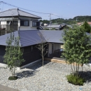 下北方の家/宮崎市の住宅の写真 南面全景