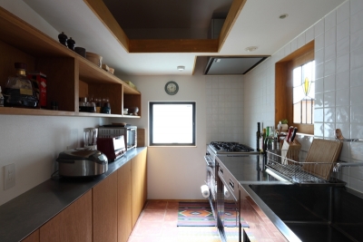 キッチン (奥沢の住宅)