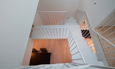 深沢の住宅 (階段)