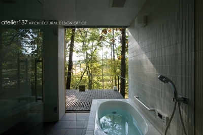 浴室 (010軽井沢Tさんの家)