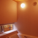 高槻のスキップフロアハウス｜スキップフロアで狭い敷地を有効に使いたおすの写真 浴室