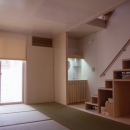 大阪のミニクーパーな家｜ミニクーパーのように小さくて高性能でスタイリッシュな家 (和室)